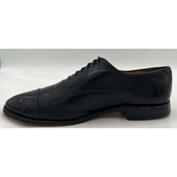 Allen Edmonds PARK AVENUE Black Leather Cap-Toe Oxfords Men’s 10.5D Dress Shoes main image 11